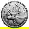 1961 Canada Silver 25 Cents BU/Prooflike