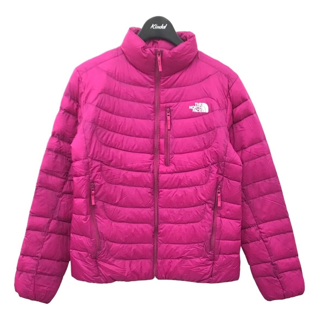 THE NORTH FACE THE THUNDER JACKET: THE NORTH FACE THE THUNDER JACKET Down jacket NYW81660 Shocking pink Condition: Pre-owned Brand: THE NORTH FACE Country: Japan SN: MOR_0820 Size: NA Jacket/Coat Length: NA Accents: NA <br
