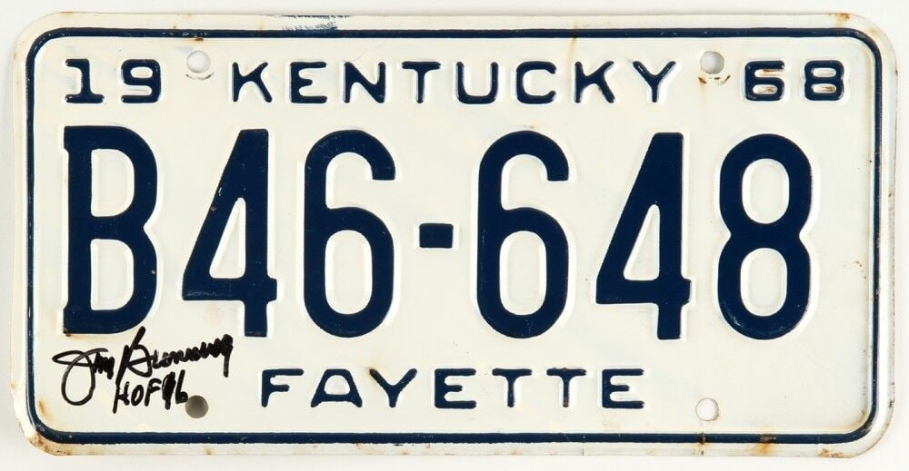 SENATOR JIM BUNNING SIGNED "HOF 96" (1 of 2)