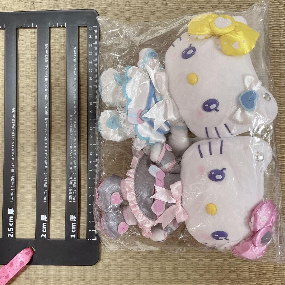 Hello Kitty PreCure Collaboration Kitty &: Hello Kitty PreCure Collaboration Kitty & Mimmy Plush Toy Set Unused Condition: Pre-Owned Seller Notes: ?I kept it in the bag for a long time after purchasing it. Brand new and unPre-Owned with tags.?