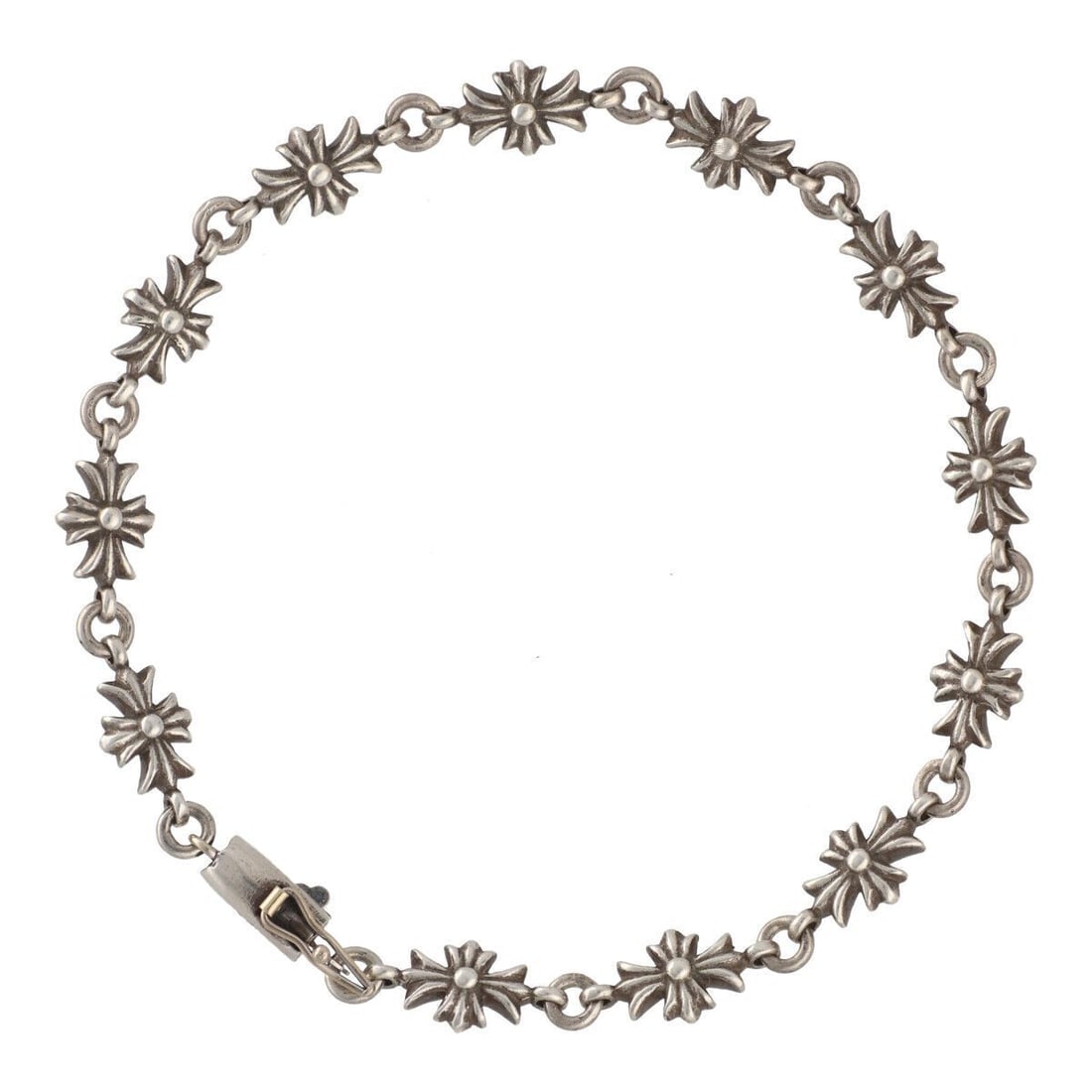Chrome Hearts Tiny Plus Bracelet 12: Chrome Hearts Tiny Plus Bracelet 12 Links SV925 Silver 12LINK Accessories Condition: Pre-owned Brand: Chrome Hearts Country: Japan SN: MOR_0820 Department: Men Style: bracelet Material: N