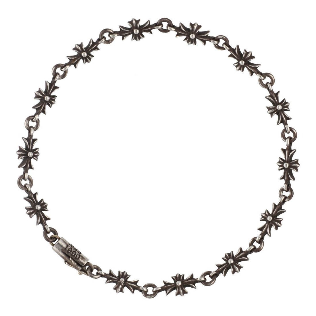 Chrome Hearts Tiny Plus Bracelet 13: Chrome Hearts Tiny Plus Bracelet 13 Links SV925 Silver 13LINK Accessories Condition: Pre-owned Brand: Chrome Hearts Country: Japan SN: MOR_0820 Department: Men Style: bracelet Material: N