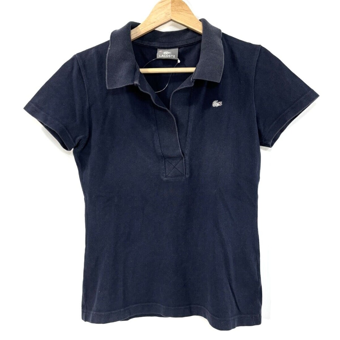 Auth Lacoste - Dark Navy: Auth Lacoste - Dark Navy Polo Shirt Condition: Pre-owned Brand: Lacoste Style: Polo Shirt Color: Dark Navy Material: Please see the photo of the quality tag ConditionRank: 6 Department: <