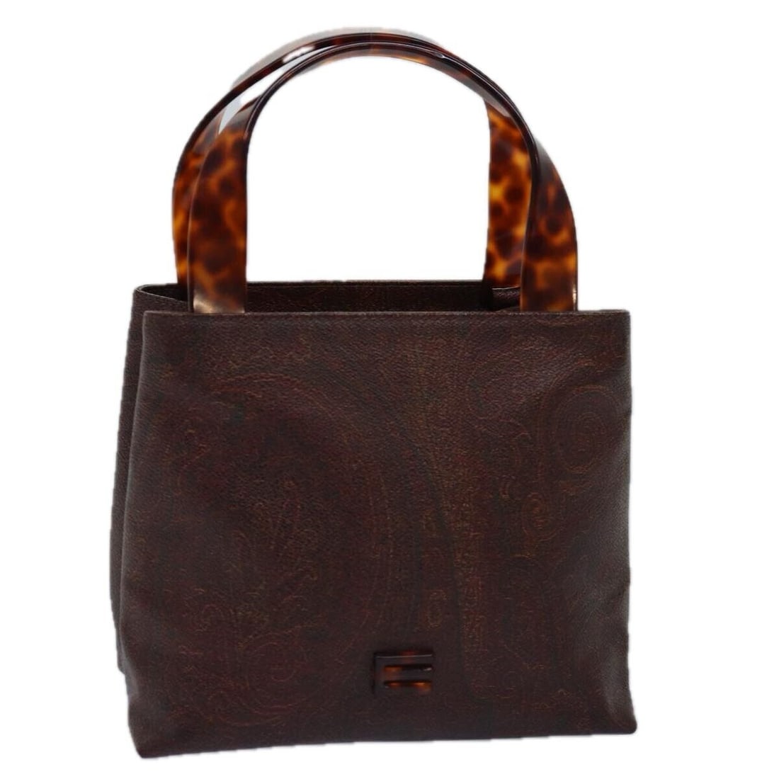 ETRO Paisley Hand Bag PVC Leather: ETRO Paisley Hand Bag PVC Leather Brown Authentic yk12970 Condition: Pre-owned Important Notes: ?Pre-owned: An item that has been used or worn previously. See the sellers listing for full ... Read mor