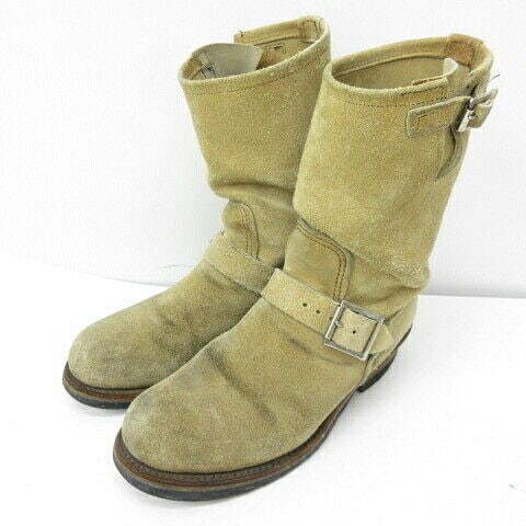 Red Wing 8268 PT91 Engineer Boots: Red Wing 8268 PT91 Engineer Boots Suede Embroidery Tag Vintage Steel Toe Condition: Pre-owned Brand: Red Wing Country: Japan SN: MOR_0820 Department: NA Type: Boot Character: Boots <b