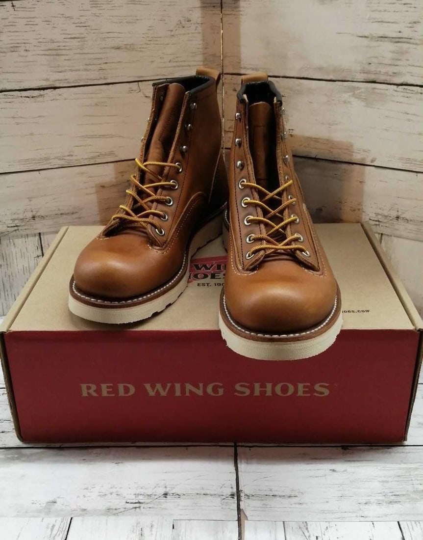 RED WING Model number: 25.5 d2904: RED WING Model number: 25.5 d2904 Blue rust LINEMAN Condition: Pre-owned Brand: RED WING Country: Japan SN: MOR_0820 Department: NA Type: Boot Character: Boots US Shoe Size: NA <