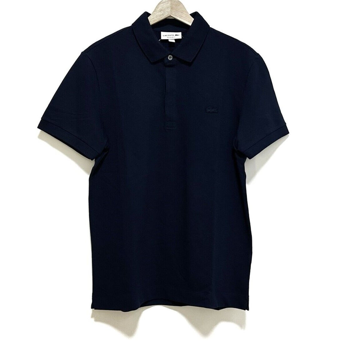 Authentic Lacoste - Dark Navy Polo: Authentic Lacoste - Dark Navy Polo Shirt Condition: Pre-owned Brand: Lacoste Style: Polo Shirt Color: Dark Navy Material: Please see the photo of the quality tag ConditionRank: 6 Departme