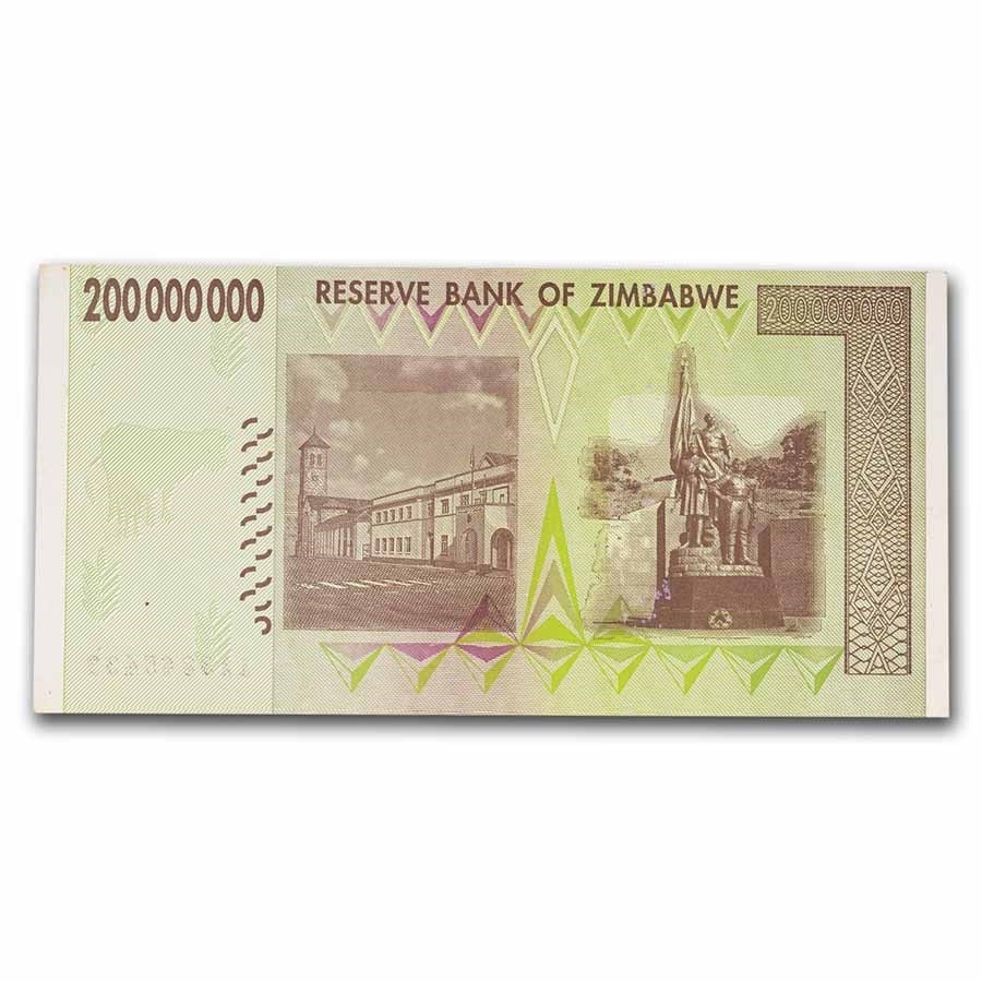 2008 Zimbabwe 200 Million Dollars Building (1 of 2)