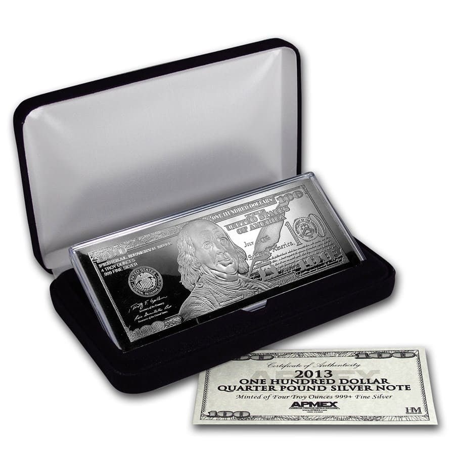 4 oz Silver Bar - Random (1 of 3)