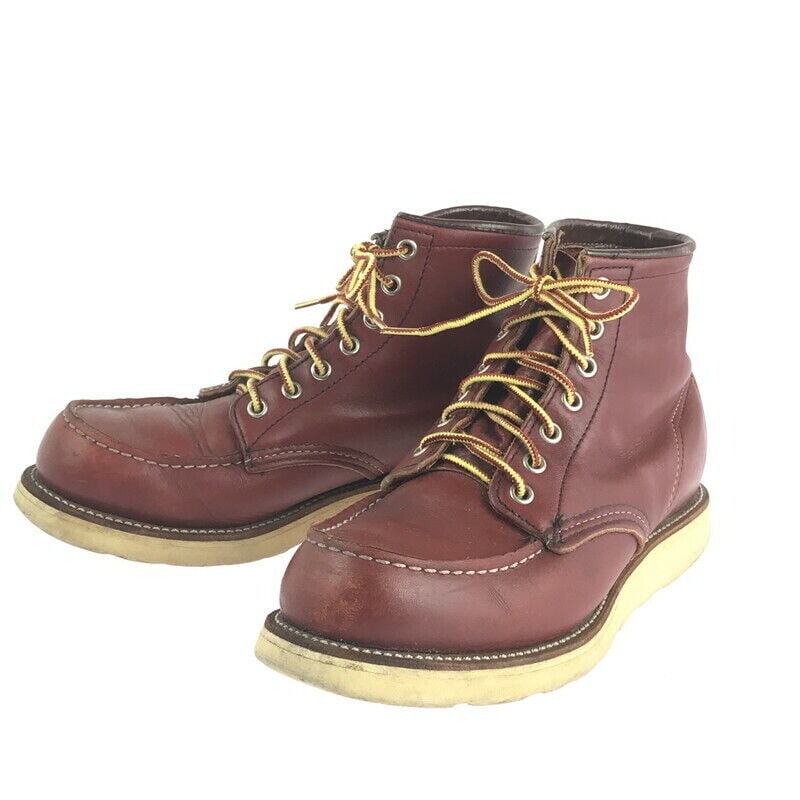 RED WING 90s IRISH SETTER 8875: RED WING 90s IRISH SETTER 8875 Irish Setter Dog Tag Made in USA 6 Condition: Pre-owned Brand: RED WING Country: Japan SN: MOR_0820 Department: NA Type: Boot Character: Boots US S