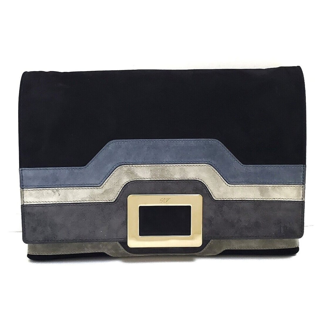 Authentic Roger Vivier - Black Gray (1 of 7)