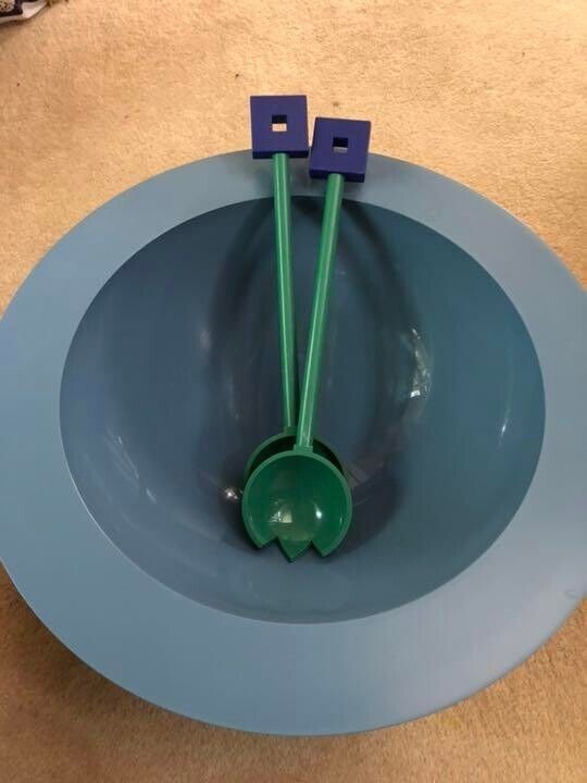 Alessi Michael Graves salad bowl set: Alessi Michael Graves salad bowl set Used Condition: Used Brand: Alessi SKU no: RBJ156199891344