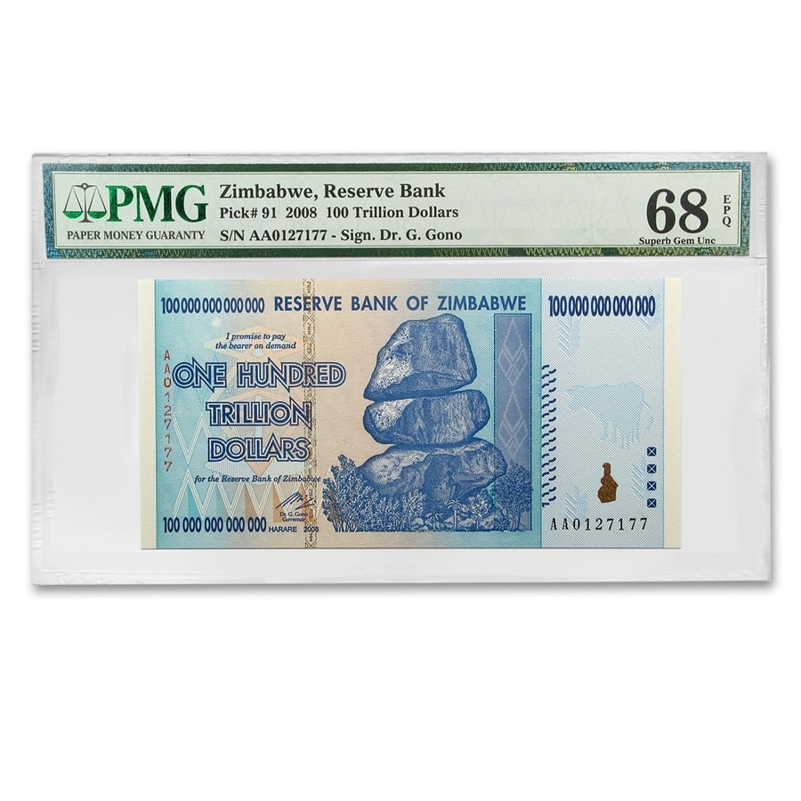 2008 Zimbabwe 100 Trillion Dollars Cape (1 of 4)