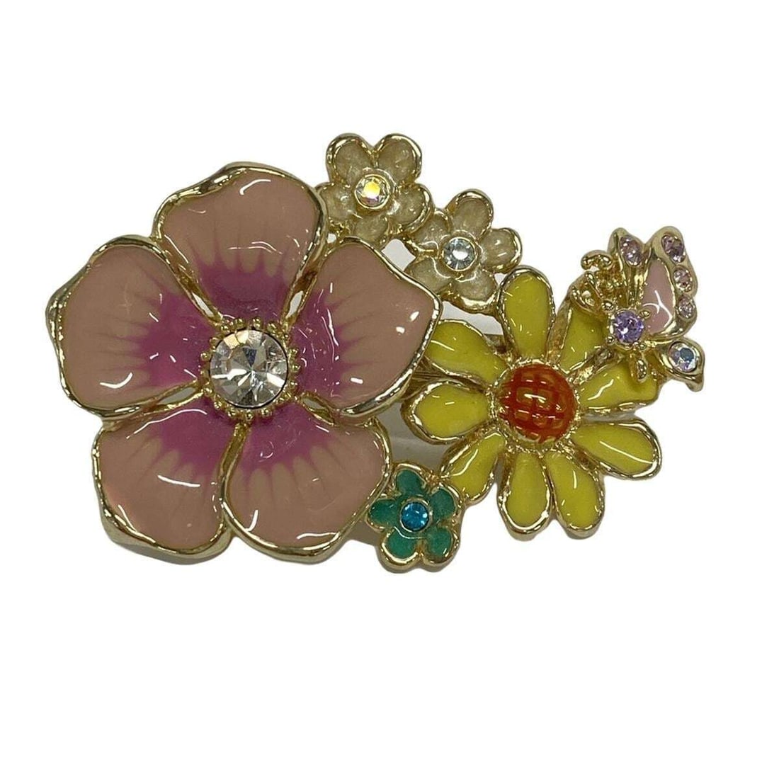 Authentic ANNA SUI Pink Yellow Silver: Authentic ANNA SUI Pink Yellow Silver Hardware Color Stone Other Jewellery Condition: Pre-owned Brand: ANNA SUI Style: Other Jewellery Color: Pink, Yellow, Silver Material: Hardware, Color Stone N