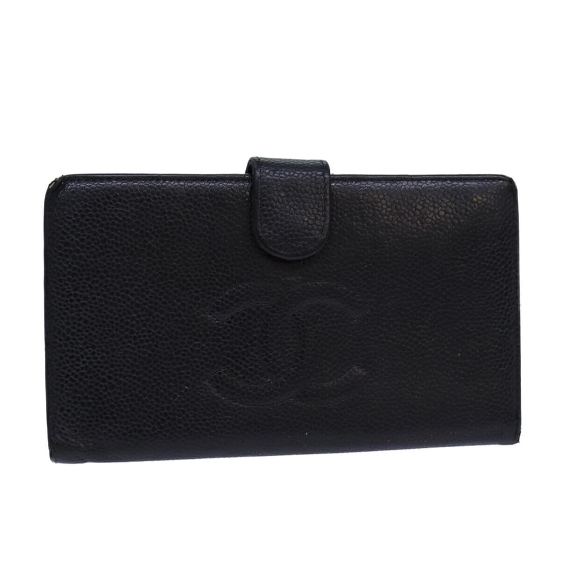 CHANEL COCO Mark Wallet Caviar Skin (1 of 8)