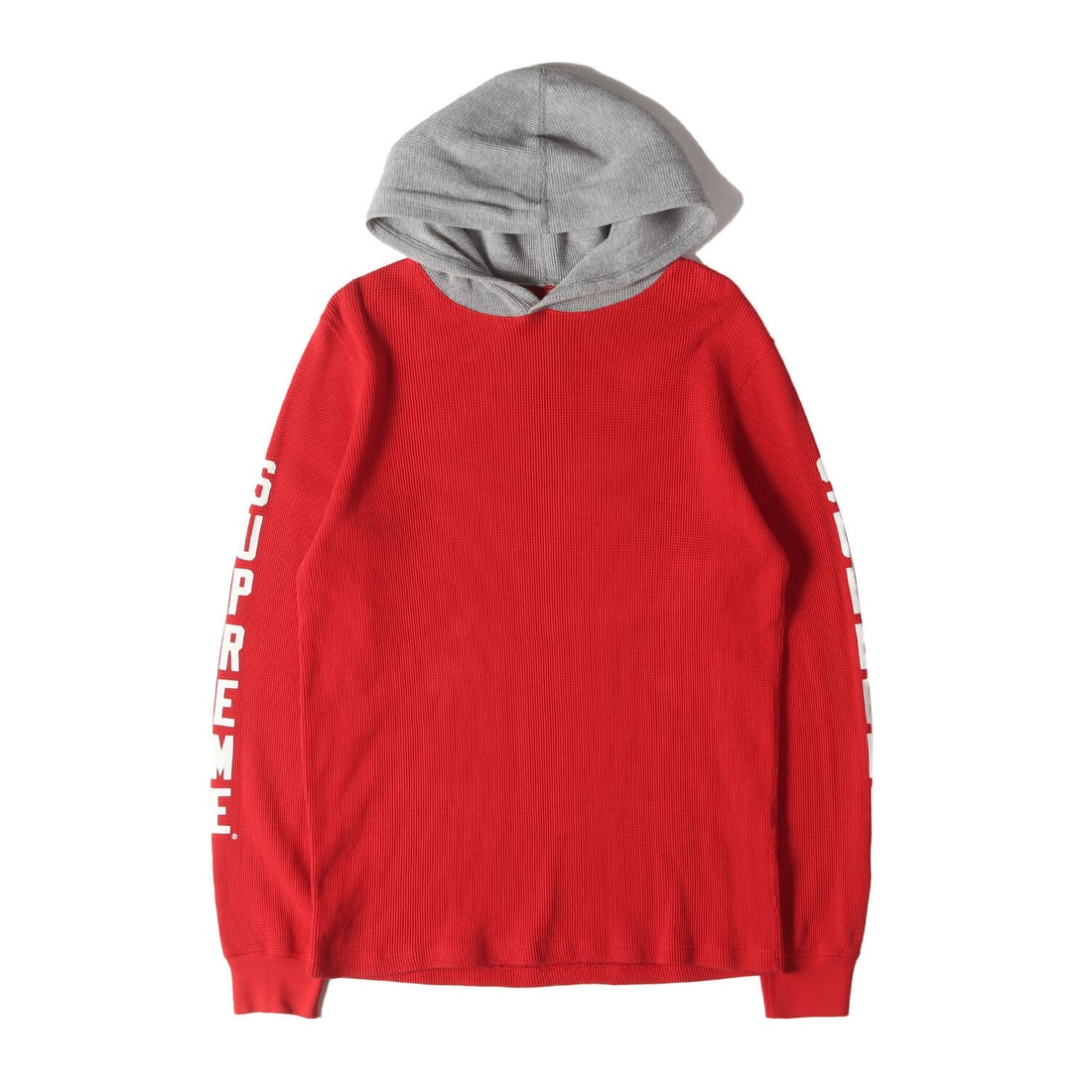 supreme Hoodie Size: SizeS Sleeve Logo: supreme Hoodie Size: SizeS Sleeve Logo Waffle Thermal Parka Hooded Waffle Condition: Pre-owned Brand: supreme Country: Japan SN: MOR_0820 Size: NA Neckline: normal Sleeve Length: Long Sle
