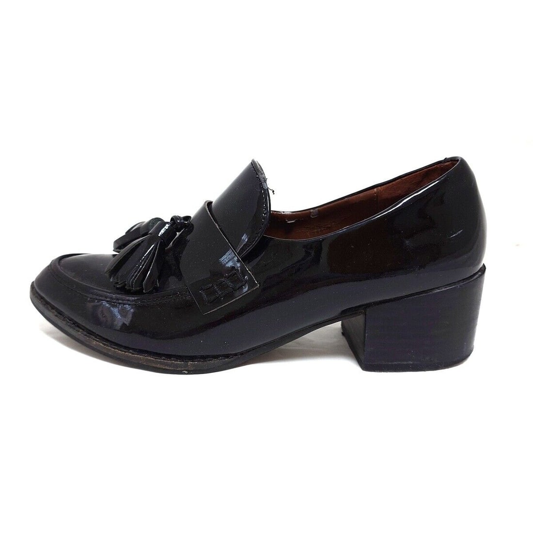Auth ANNA SUI - Black Patent: Auth ANNA SUI - Black Patent Leather Womens Shoes Condition: Pre-owned Brand: ANNA SUI Style: Shoes Color: Black Upper Material: Patent Leather ConditionRank: 4 Department: Womens <br