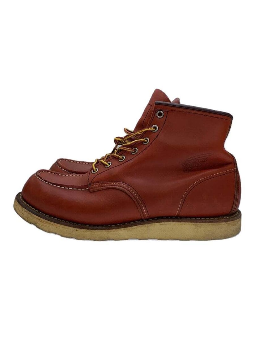RED WING Irish Setter 6 inch: RED WING Irish Setter 6 inch mock toe lace up boots 27.5cm brown leather Condition: Pre-owned Brand: RED WING Country: Japan SN: MOR_0820 Department: NA Type: Boot Character: Boots <b