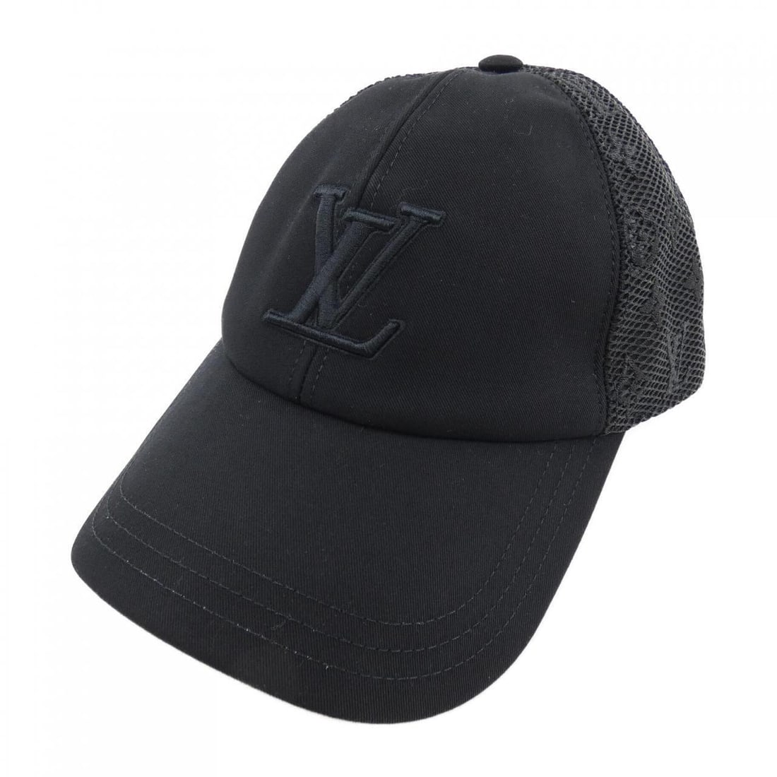 Authentic LOUIS VUITTON CAP #241-003-577-9358: Authentic LOUIS VUITTON CAP #241-003-577-9358 Condition: Pre-owned Brand: LOUIS VUITTON Style: HAT Color: Black Material: See Image Gender: Mens Size: M Size Type: Regular <