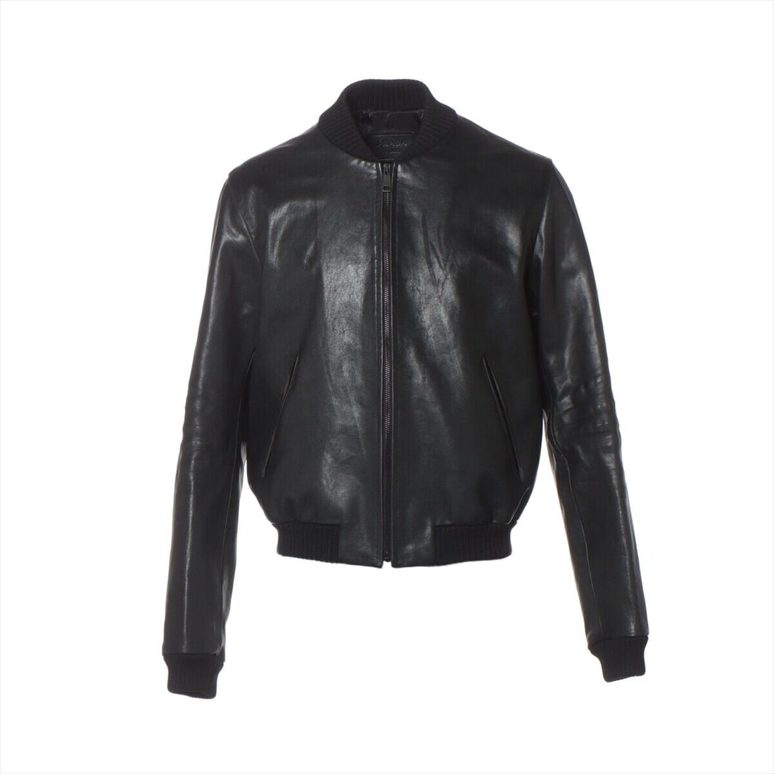 Prada 23SS Wool & Leather BOMBER: Prada 23SS Wool & Leather BOMBER JACKET 50 Mens Black UPW455 Condition: Pre-owned Brand: Prada SKU no: RBJ205105919808 Guidelines for Bidding We recommend for all bidders to review the LiveAuctioneers
