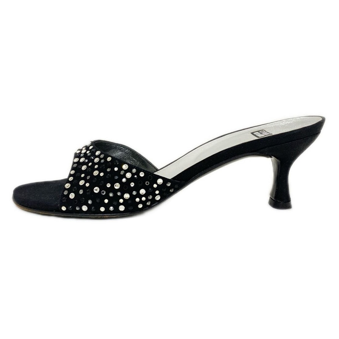 Auth STUART WEITZMAN - Black Suede: Auth STUART WEITZMAN - Black Suede Womens Sandals Condition: Pre-owned Brand: STUART WEITZMAN Style: Sandals Color: Black Upper Material: Suede Accessories: Box Replacement Rhinestones Co