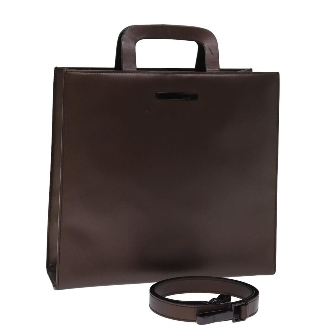 GUCCI Hand Bag Leather outlet 2way (1 of 10)