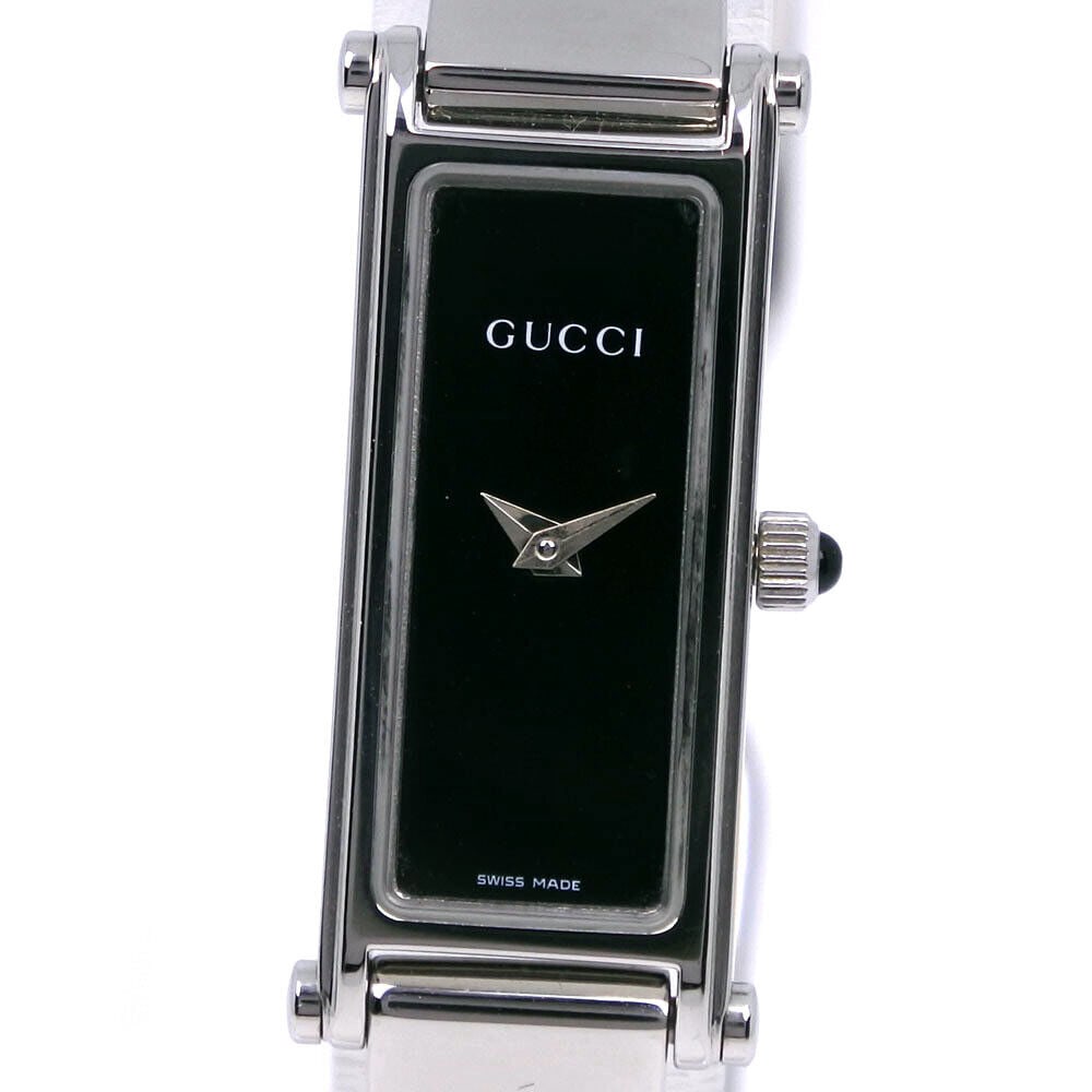 GUCCI Watches 1500L blackDial Stainless Steel (1 of 8)