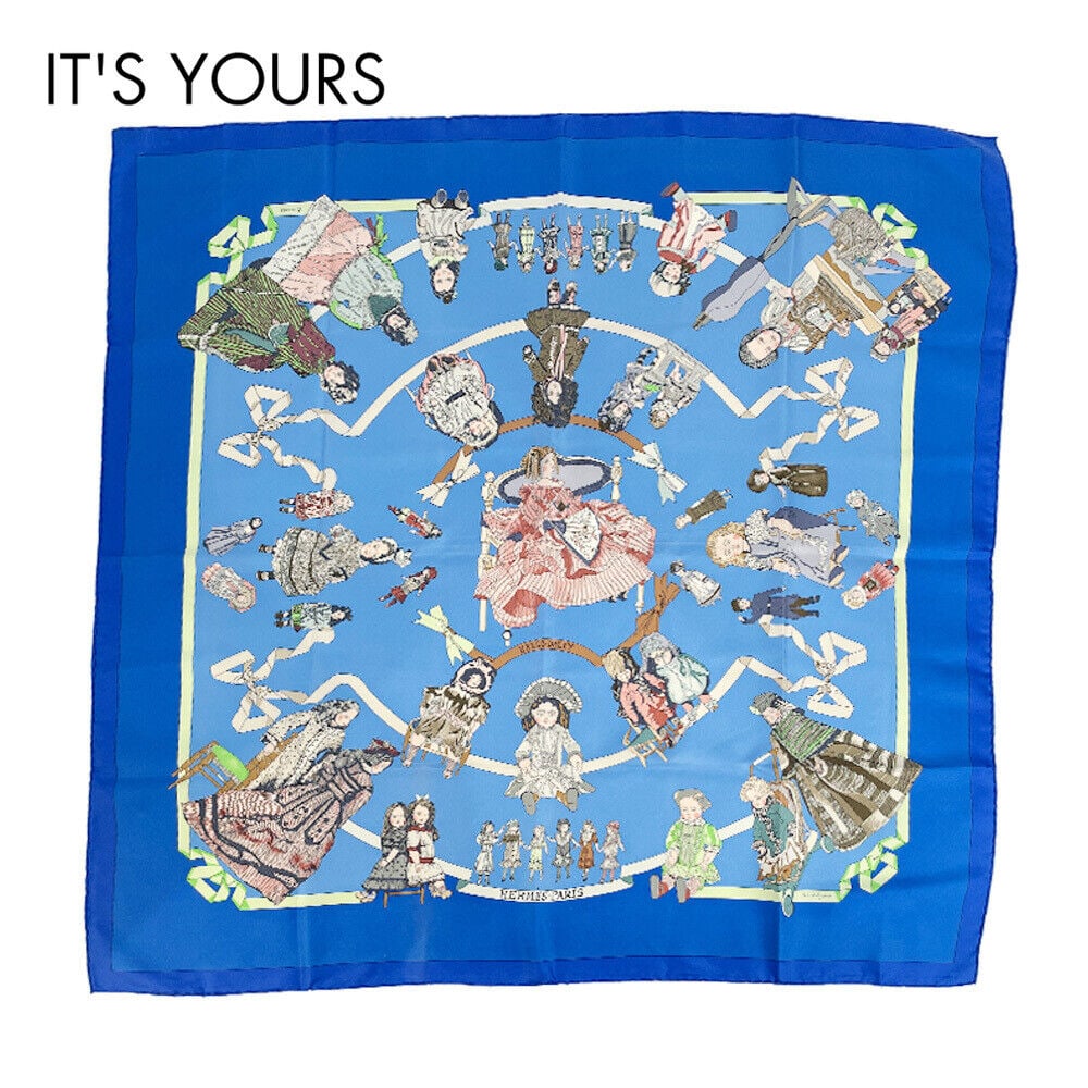 HERMES #29 Scarf Kare90 HELLO DOLLY (1 of 9)