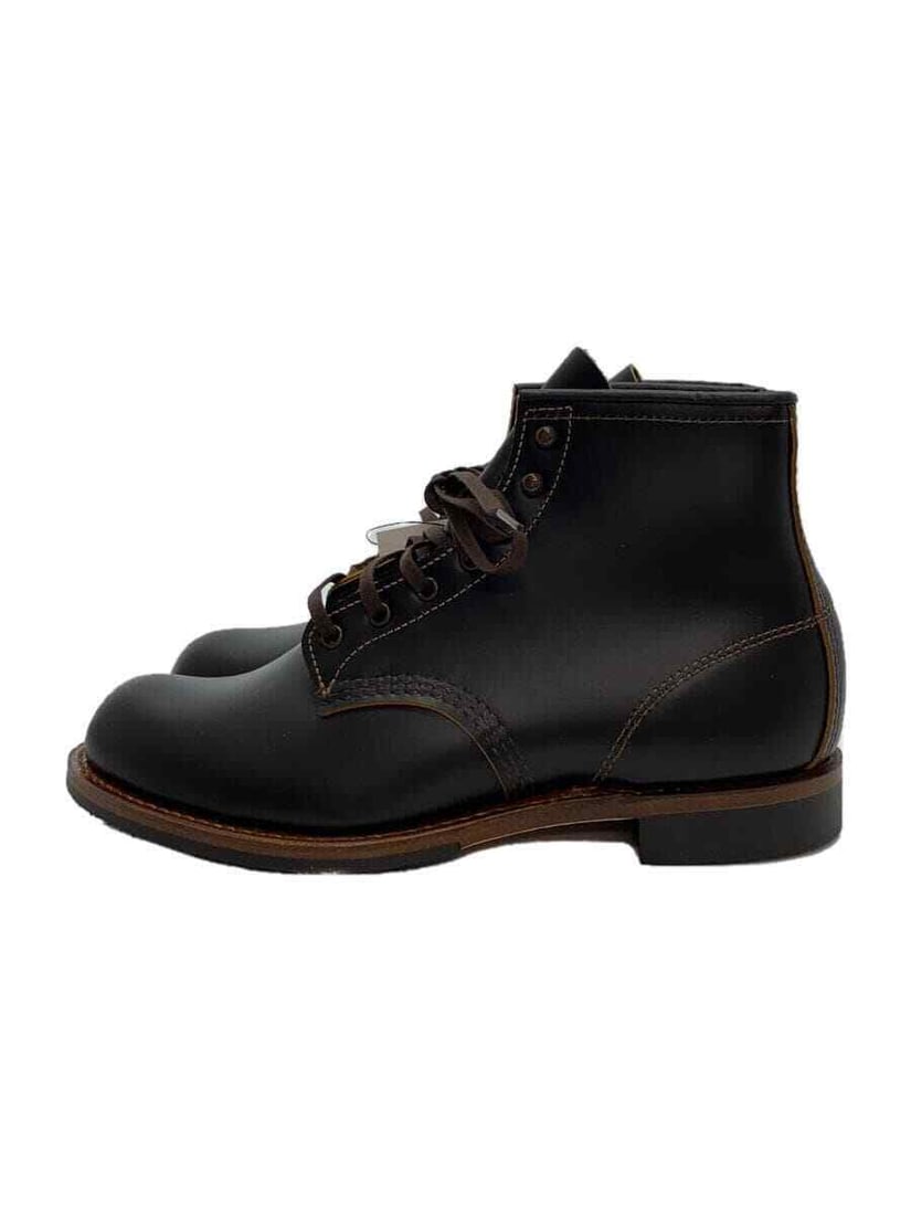 RED WING Lace-up boots 26cm Black: RED WING Lace-up boots 26cm Black Leather 9060 FLATBOX Condition: Pre-owned Brand: RED WING Country: Japan SN: MOR_0820 Department: NA Type: Boot Character: Boots US Shoe Size: N