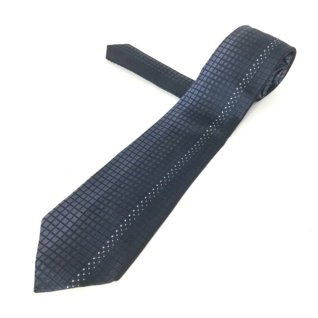 Auth DKNY - Dark Navy Navy: Auth DKNY - Dark Navy Navy White Mens Tie Condition: Pre-owned Brand: DKNY Style: Tie Color: Dark Navy, Navy, White ConditionRank: 6 Department: Mens Type: Tie SKU no: