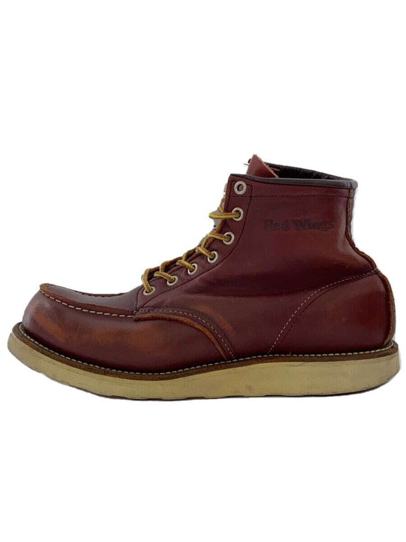 RED WING Embroidered feather tag 99s: RED WING Embroidered feather tag 99s Irish setter US8.5 brown cowhide Condition: Pre-owned Brand: RED WING Country: Japan SN: MOR_0820 Department: NA Type: Boot Character: Boots