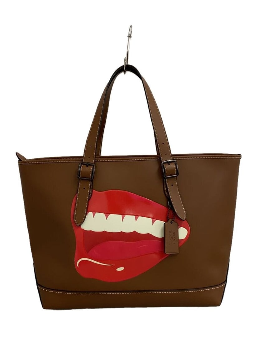 COACH Tom wesselmann Tote Bag Brown: COACH Tom wesselmann Tote Bag Brown CA316 Condition: Pre-owned Brand: COACH Country: Japan SN: MOR_0820 Department: NA Occasion: Travel Style: NA Material: NA Color: NA