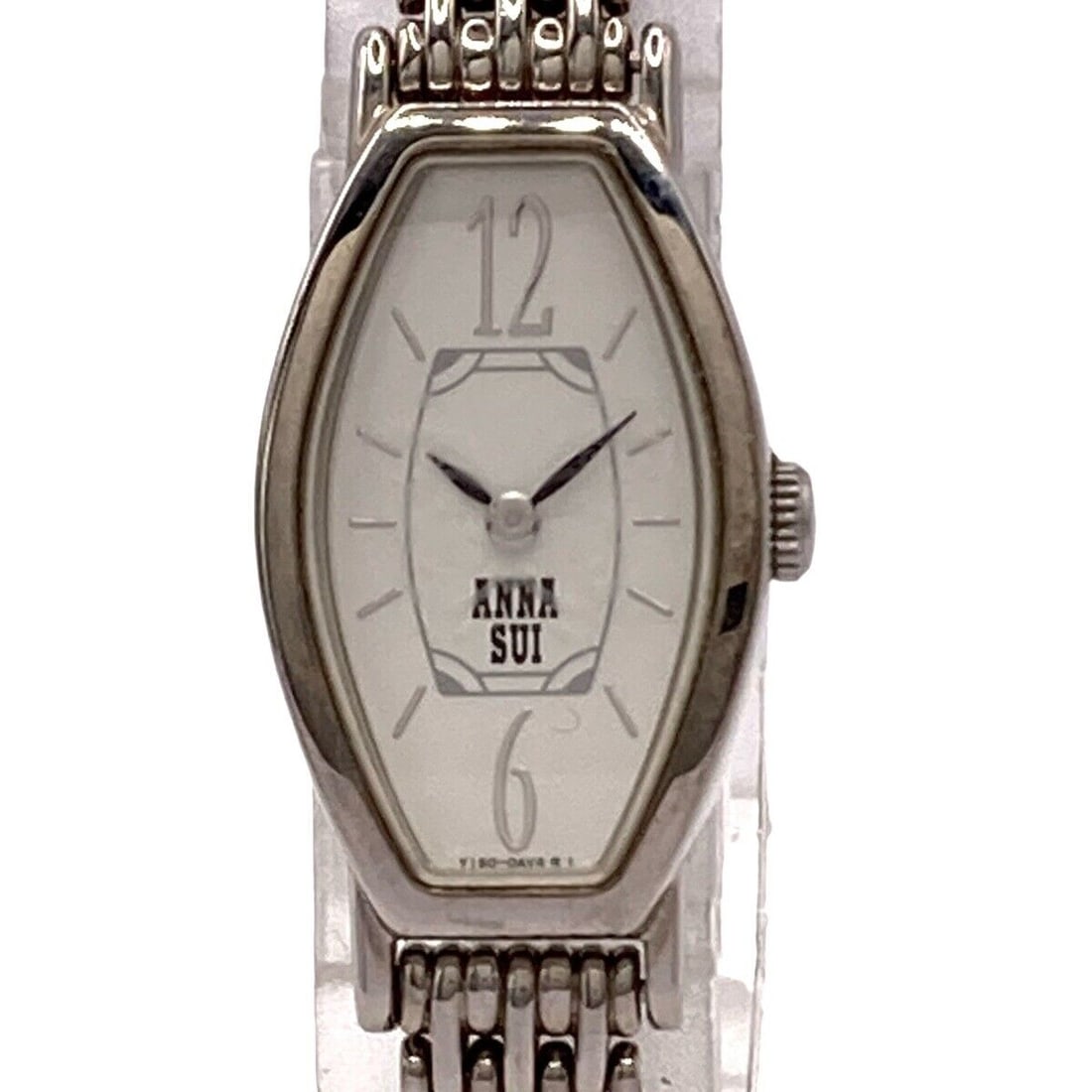 Auth ANNA SUI - Y150-0AM0 205735: Auth ANNA SUI - Y150-0AM0 205735 Silver Womens Wrist Watch Condition: Pre-owned Brand: ANNA SUI Style: Wrist Watch Color: Please see the photos Model Number: Y150-0AM0 Serial: 205735 Cond