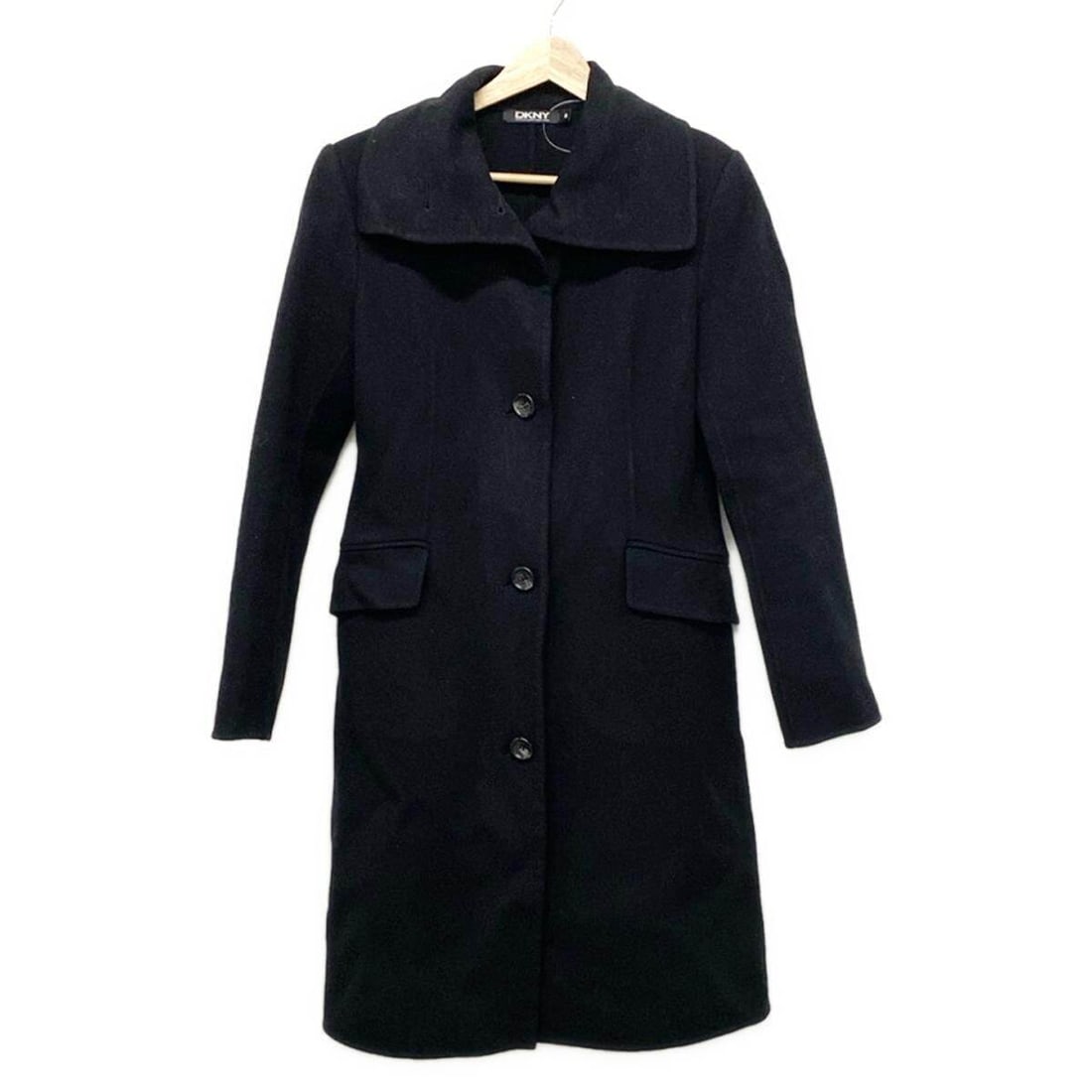 Auth DKNY - Black Womens Coat: Auth DKNY - Black Womens Coat Condition: Pre-owned Brand: DKNY Style: Coat Color: Black Outer Shell Material: Please see the photo of the quality tag ConditionRank: 6 Department: Womens <