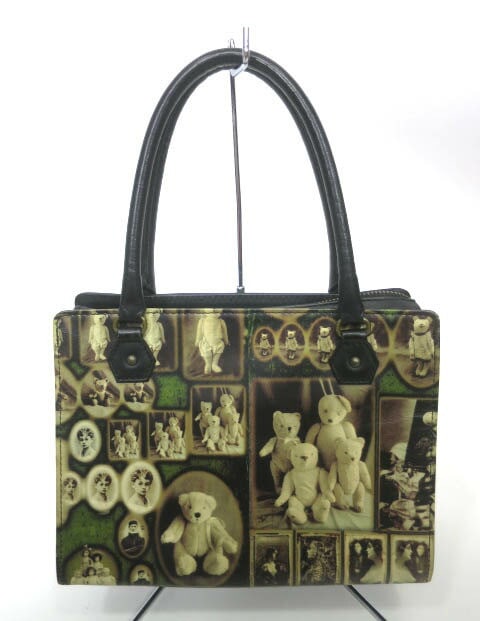 Jean Paul Gaultier PAUL GAULTIER Antique: Jean Paul Gaultier PAUL GAULTIER Antique Doll & Teddy Pattern Leather Condition: Pre-owned Brand: Jean Paul Gaultier Country: Japan SN: MOR_0820 Department: NA Occasion: Travel Style: NA