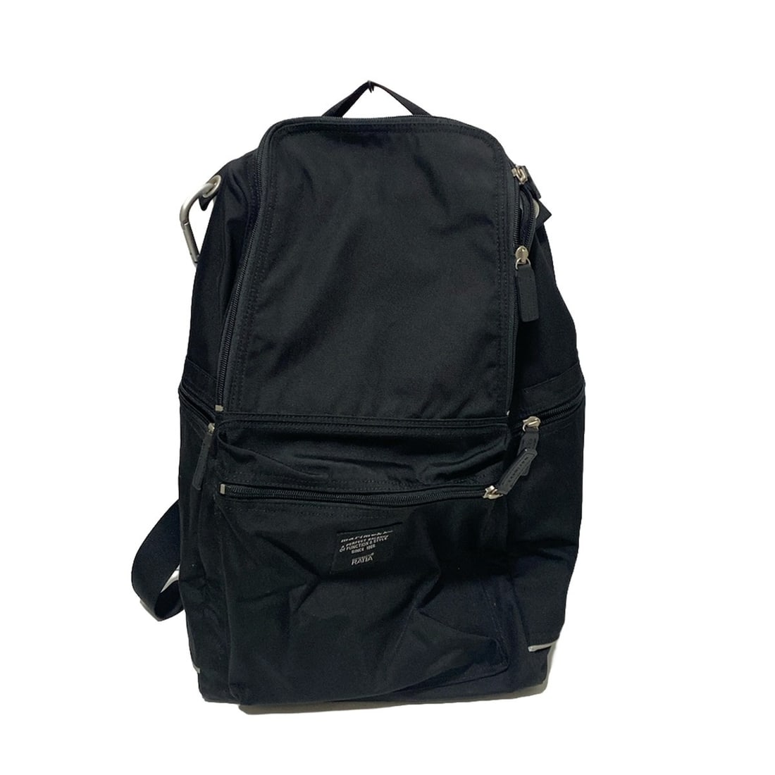 Auth marimekko Buddy - Black Nylon: Auth marimekko Buddy - Black Nylon Backpack Condition: Pre-owned Brand: marimekko Style: Backpack Exterior Color: Black Exterior Material: Nylon Product Name: Buddy Accessories: Carabiner