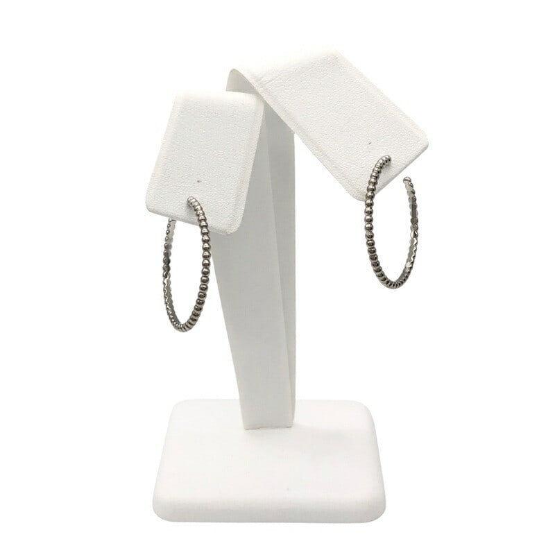 Van Cleef & Arpels Perle Gold: Van Cleef & Arpels Perle Gold Pearl Hoop Earrings K18WG Condition: Pre-owned Brand: Van Cleef & Arpels Country: Japan SN: MOR_0820 Type: earring Style: earring Department: women