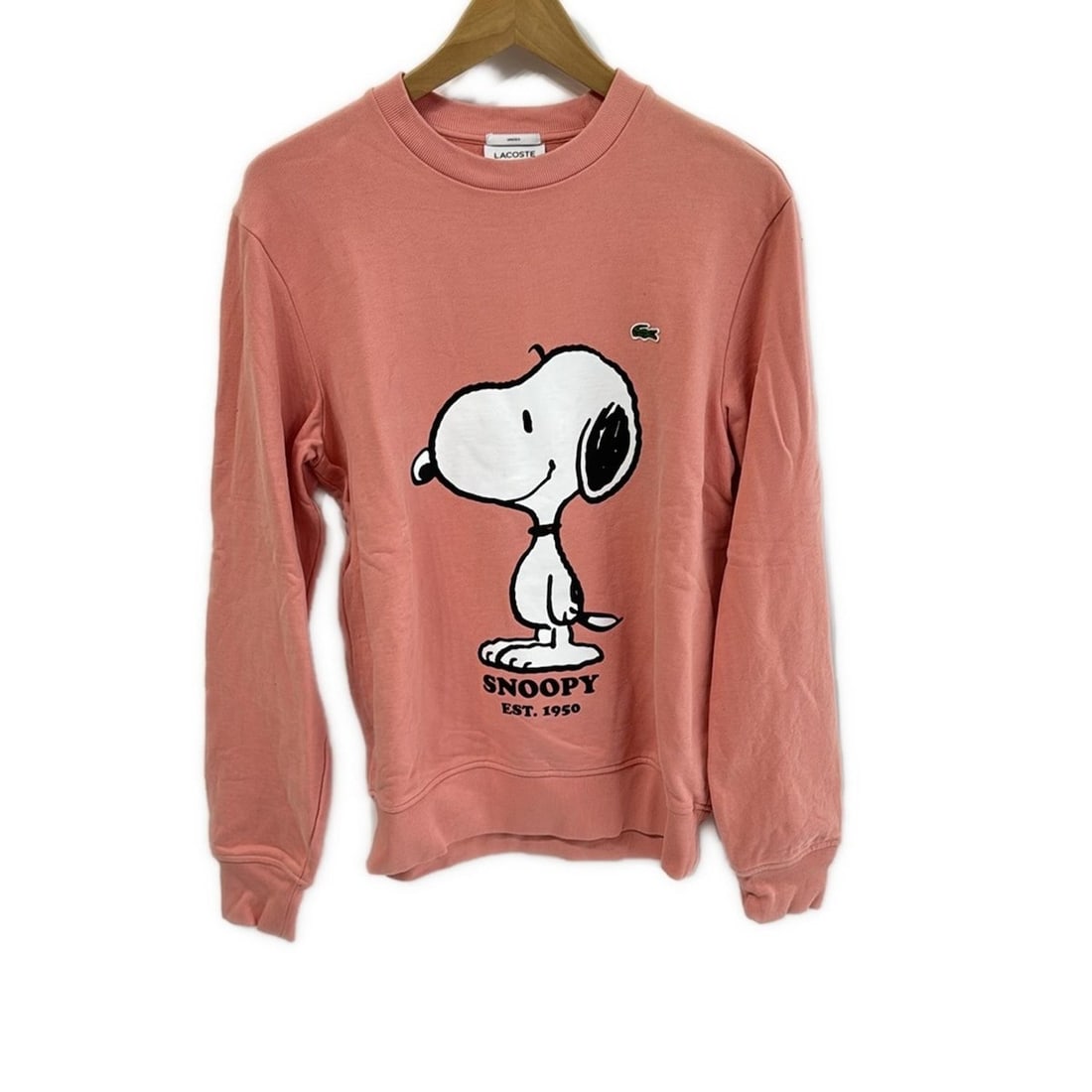 Auth Lacoste - Pink White Black: Auth Lacoste - Pink White Black Sweatshirt Condition: Pre-owned - Good Brand: Lacoste Style: Sweatshirt Color: Pink, White, Black Material: Please see the photo of the quality tag ConditionRank: 6