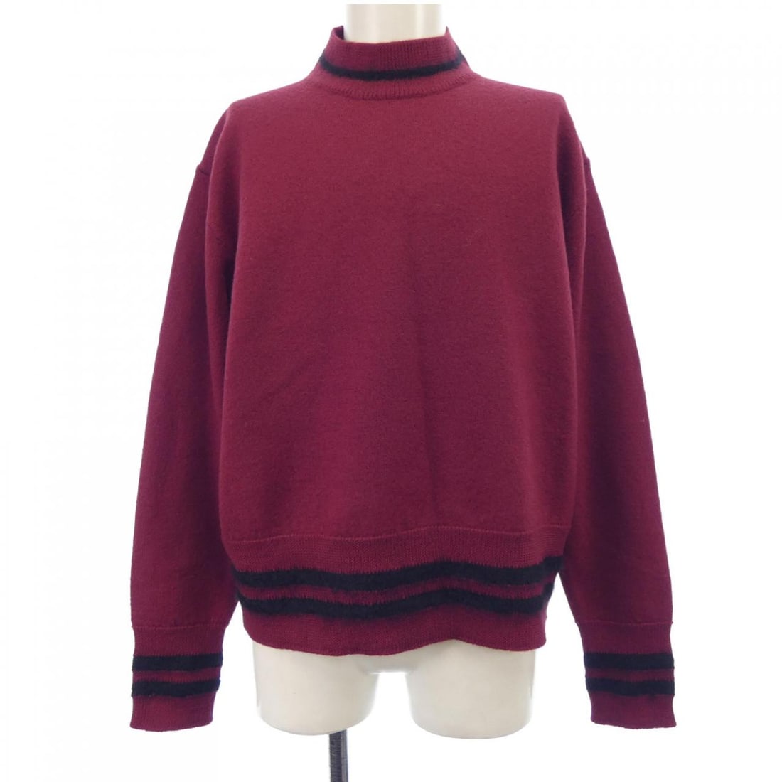 Authentic Marni MARNI Knitwear #241-003-790-7933: Authentic Marni MARNI Knitwear #241-003-790-7933 Condition: Pre-owned - Good Brand: Marni Style: KNIT WEAR Color: Black Red Material: See Image Gender: Mens Size: 44 Size Type: R