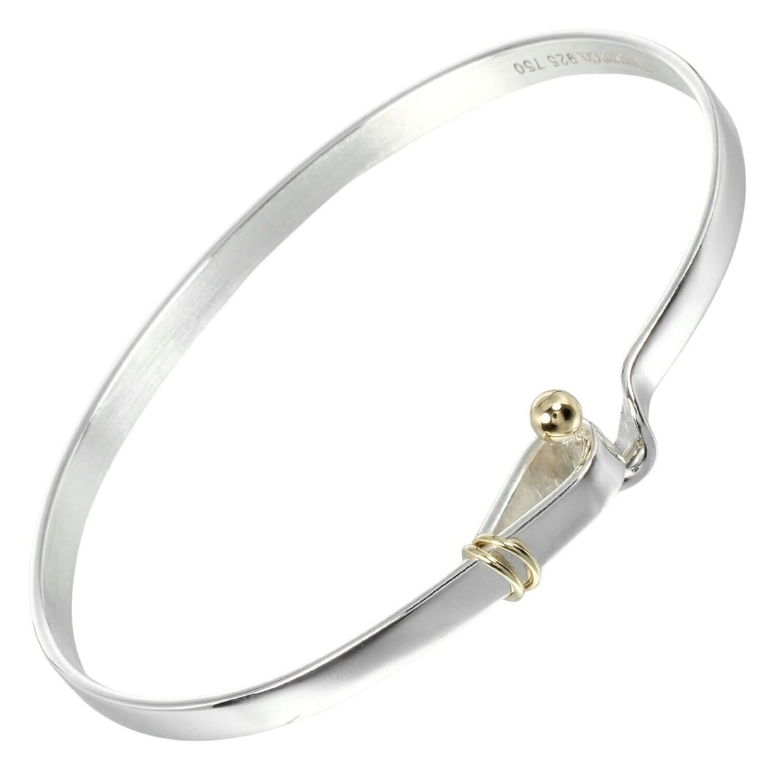 Tiffany&co. Love Knot Bracelet Silver925/k18 Yellow Auction Tiffany&co. Love Knot Bracelet Silver925/k18 Yellow Auction