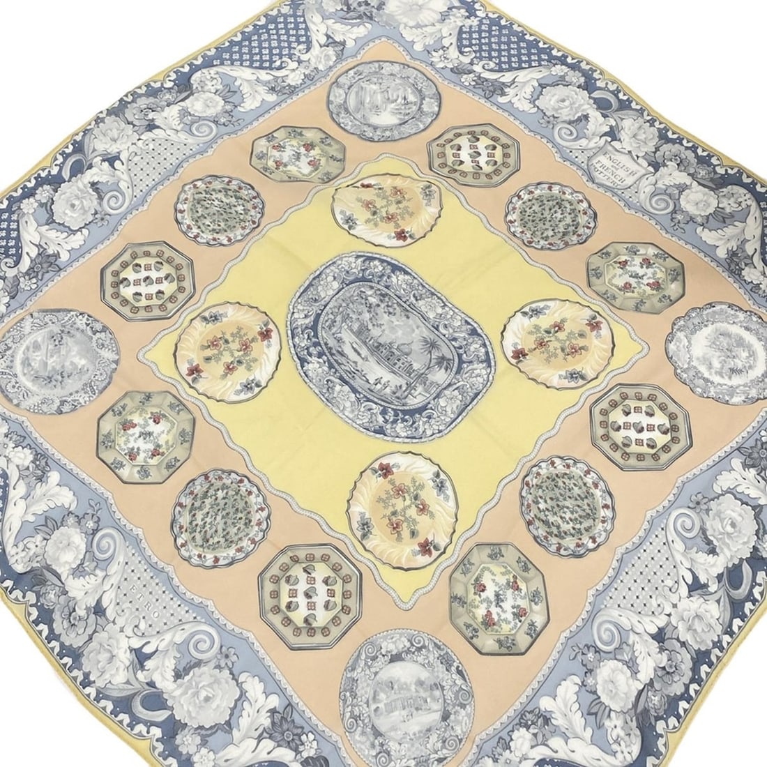 Auth ETRO - Yellow Navy Multi: Auth ETRO - Yellow Navy Multi Scarf Condition: Pre-owned Brand: ETRO Style: Scarf Color: Yellow, Navy, Multi ConditionRank: 6 Type: Scarf SKU no: RBJ226618645745 Gui