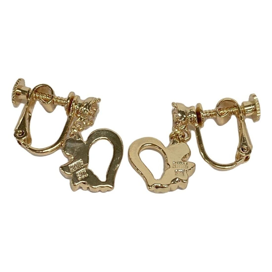 Auth ANNA SUI Gold Clear Hardware: Auth ANNA SUI Gold Clear Hardware Rhinestones Clip On Earrings Condition: Pre-owned Brand: ANNA SUI Style: Clip On Earrings Color: Gold, Clear Material: Hardware, Rhinestones Note: This will be sh