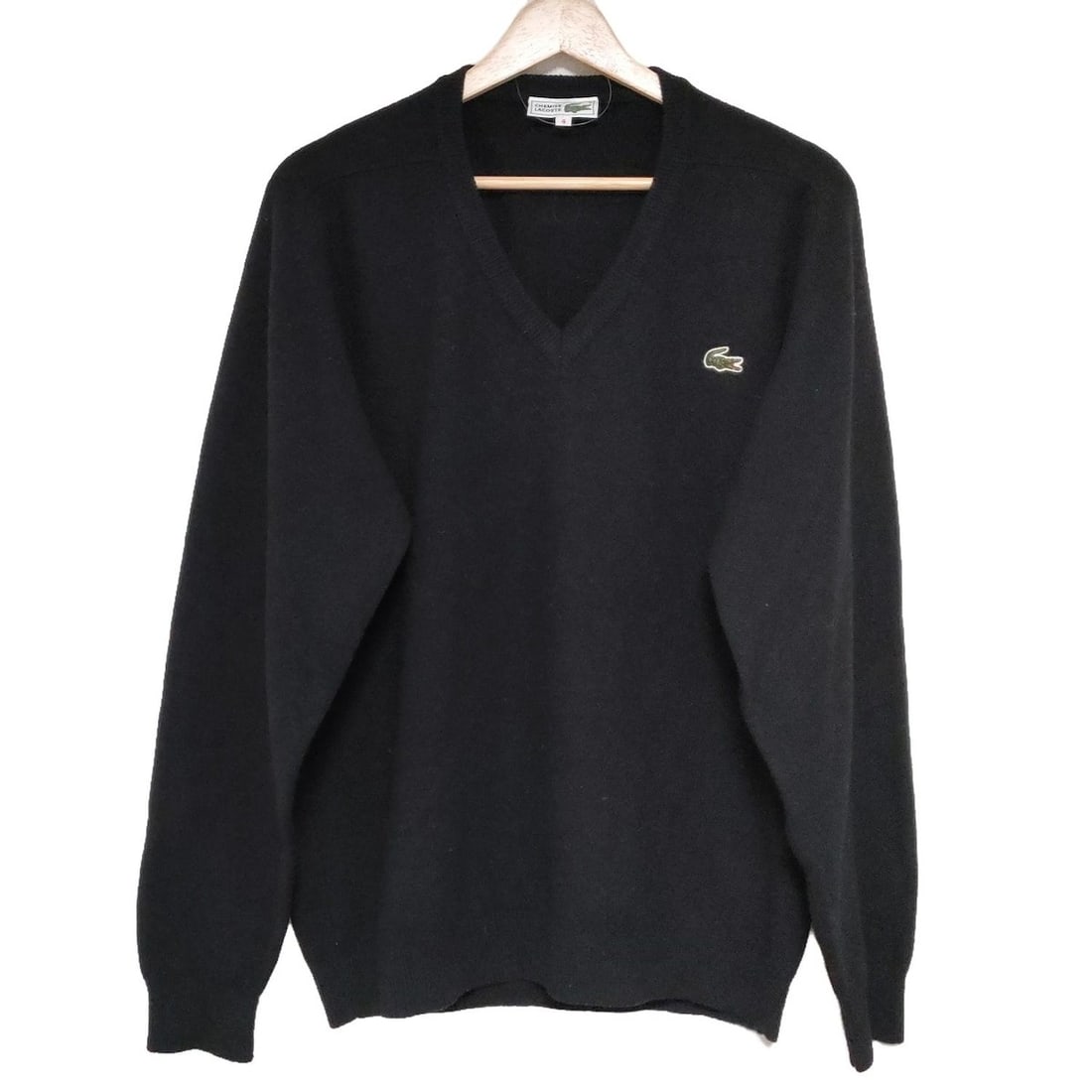 Auth Lacoste - Black Mens Sweater: Auth Lacoste - Black Mens Sweater Condition: Pre-owned - Good Brand: Lacoste Style: Sweater Color: Black Material: Please see the photo of the quality tag ConditionRank: 6 Department: Men