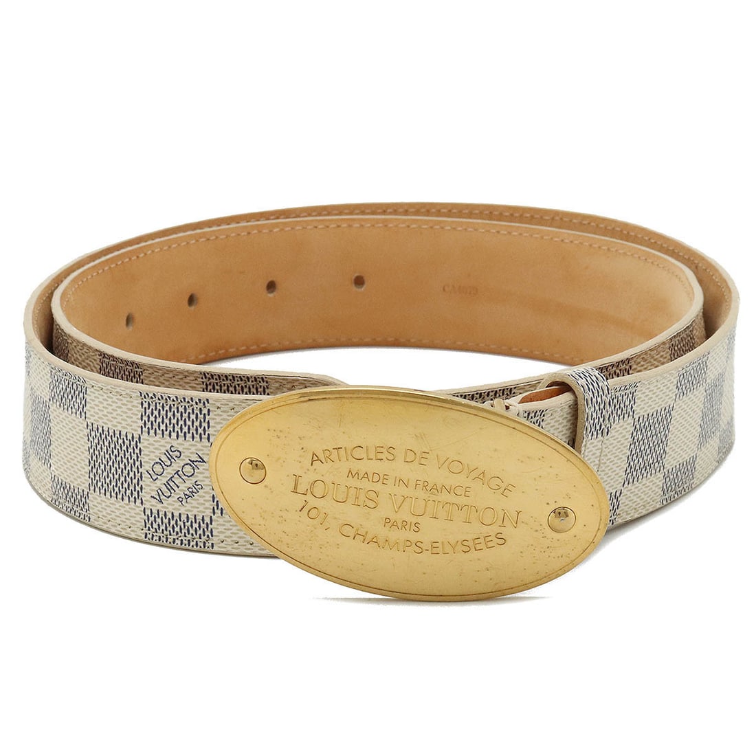 Louis Vuitton Leather Belt (w/box) Louis Vuitton Leather Belt (w/box)