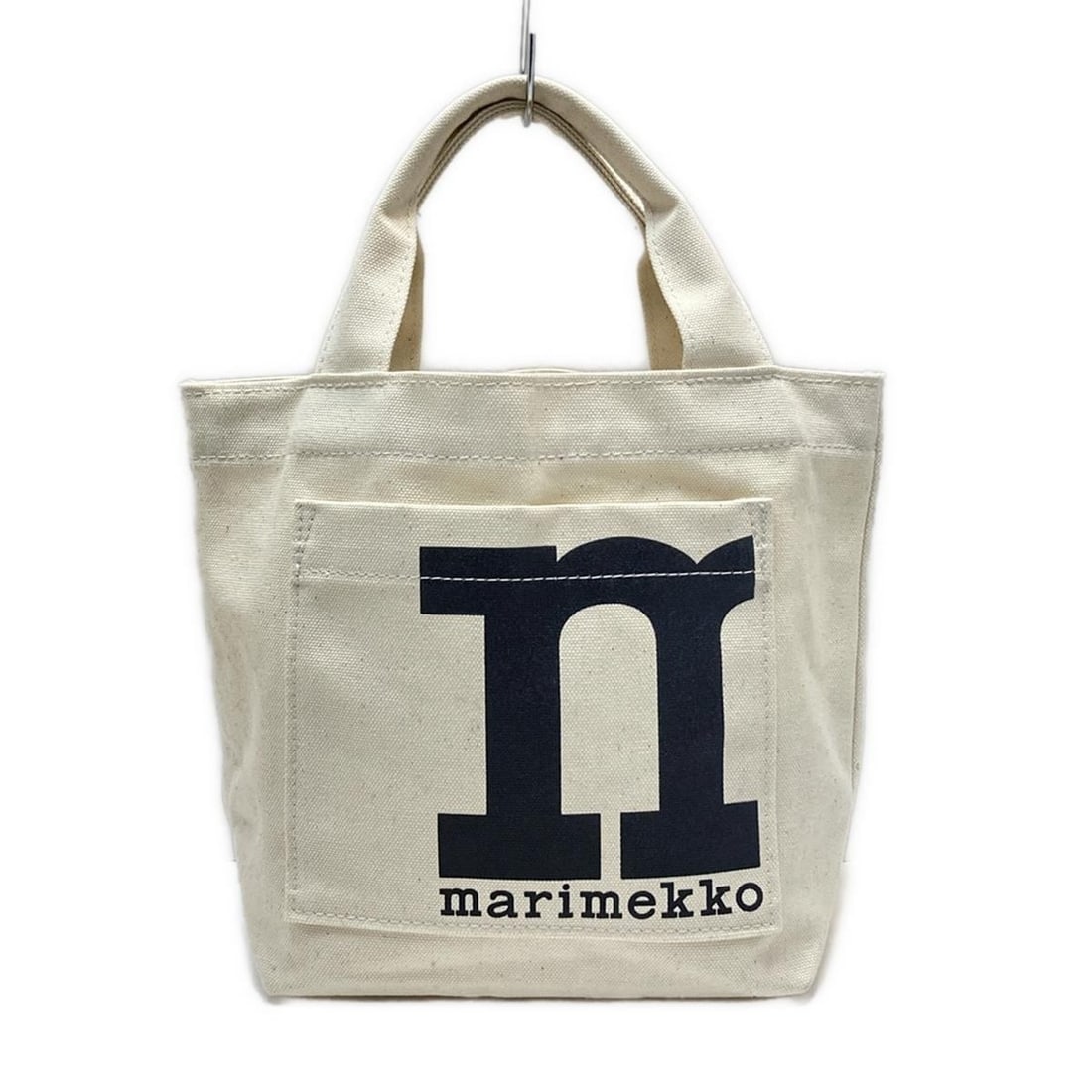 Auth marimekko MONO MINI TOTE SOLID: Auth marimekko MONO MINI TOTE SOLID 091979 White Black Canvas - Tote Bag Condition: Pre-owned Brand: marimekko Style: Tote Bag Exterior Color: White, Black Exterior Material: Canvas Model Number: