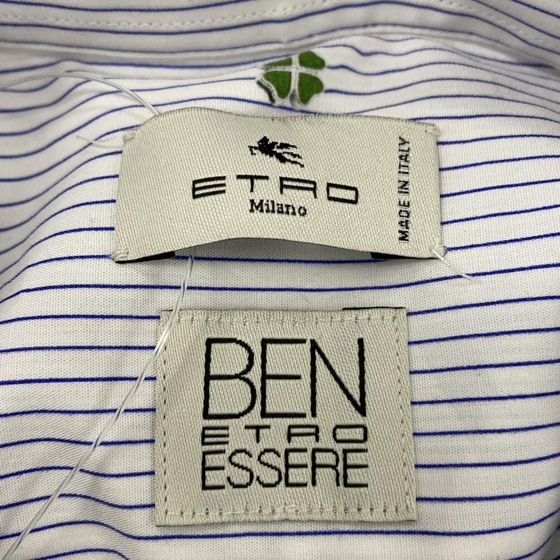 Auth ETRO - White Blue Multi: Auth ETRO - White Blue Multi Mens Shirt Condition: Pre-owned - Good Brand: ETRO Style: Shirt Color: White, Blue, Multi Material: Please see the photo of the quality tag ConditionRank: 6 D