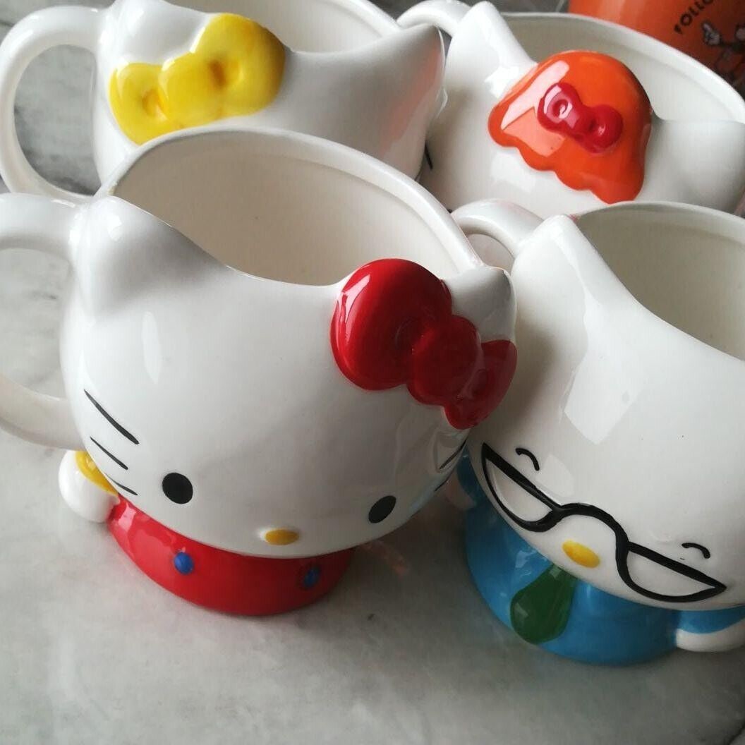1976 Hello Kitty Mug Retro Vintage: 1976 Hello Kitty Mug Retro Vintage Set Unused Rare Condition: Used Convention/Event: NA Signed By: NA Year Manufactured: NA MPN: NA Item Length: NA TV Show: NA Language: NA <
