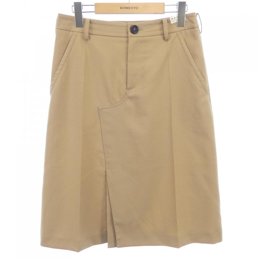 Authentic Marni MARNI Skirt #241-003-759-3594: Authentic Marni MARNI Skirt #241-003-759-3594 Condition: Pre-owned Brand: Marni Style: SKIRT Color: Beige Material: See Image Gender: Ladies Size: 38 Size Type: Regular
