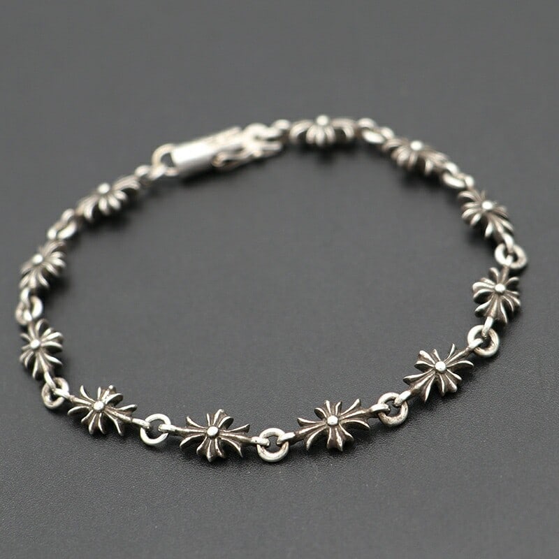 Chrome Hearts 11 Links Tiny Bracelet: Chrome Hearts 11 Links Tiny Bracelet Plus Bracelet 8.61g Condition: Pre-owned Brand: Chrome Hearts Country: Japan SN: MOR_0820 Department: Men Style: bracelet Material: NA Color: