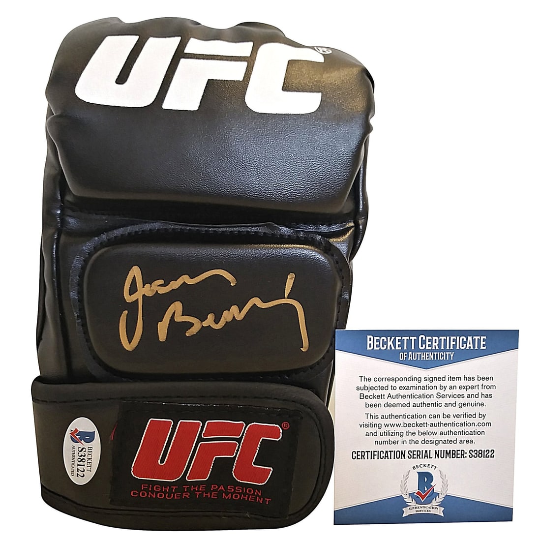 joe benavidez signed ufc ultimate fighting: joe benavidez signed ufc ultimate fighting championship mma glove proof photo beckett This brand-new UFC glove has been signed by Joe Benavidez, also known as Joey Two Times. The autograph, done in go